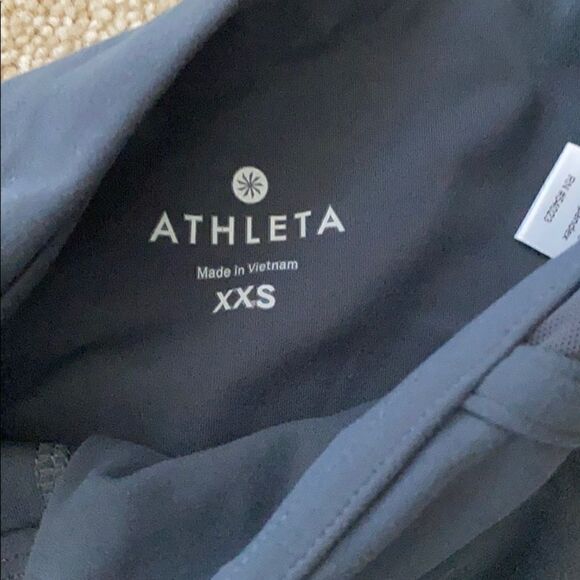 Athleta powervita side slit XXS legging gray - Picture 2 of 4